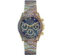 Multifunktionsuhr GUESS "SERPENTINA", bunt, Armbanduhren, Damen, Quarzuhr, Armbanduhr, Damenuhr, Datum, 12/24-Std.-Anzeige (35645514-0) bunt