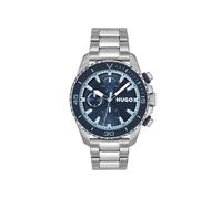 HUGO Multi Zifferblatt Quarz Uhr für Herren Kollektion #Dive mit Silbernes Edelstahlarmband - 1530429