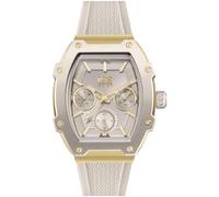 Multifunktionsuhr ICE-WATCH "ICE boliday - Alu - Small - MT", beige (natur), Armbanduhren, Damen, Quarzuhr, Armbanduhr, Damenuhr, analog, Datum, 12/24-Stunden-Anzeige (99857911-0) natur