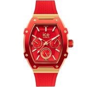 Multifunktionsuhr ICE-WATCH "ICE boliday - Alu - Small - MT", rot, Armbanduhren, Damen, Quarzuhr, Armbanduhr, Damenuhr, analog, Datum, 12/24-Stunden-Anzeige (31447712-0) rot