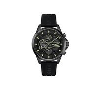 Multifunktionsuhr LACOSTE "ARTHOR", schwarz, Armbanduhren, Herren, Quarzuhr, Armbanduhr, Herrenuhr, Silikonarmband, analog (20883345-0) schwarz