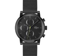 Multifunktionsuhr LACOSTE "REPLAY", schwarz, Armbanduhren, Herren, Multifunktionsuhr, Armbanduhr, Quarzuhr, Herrenuhr, Edelstahlarmband, analog (26912609-0)