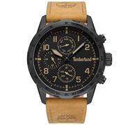 Multifunktionsuhr TIMBERLAND "CAMPTON", braun (hellbraun), Armbanduhren, Herren, Quarzuhr, Armbanduhr, Herrenuhr, Lederarmband, analog, Tag, Wochentag (54880028-0) hellbraun