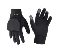 Multisporthandschuhe CMP, Damen, Gr. L/XL (19,5), schwarz (nero), Web, Microfaser, unifarben, Handschuhe Multisporthandschuhe (79175564-L)