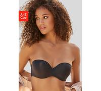 Multiway-BH LASCANA, Damen, Gr. 75, Cup B, schwarz, Microtouch, Obermaterial: 60% Polyamid, 35% Polyester, 5% Elasthan, Basic, BHs Multiway-BH, mit verschiedenen Tragevarianten (37870037-75)