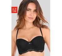 Multiway-BH S.OLIVER "Livie", Damen, Gr. 75, Cup B, schwarz, Obermaterial: 69% Polyamid, 22% Polyester, 9% Elasthan, BHs, mit Bügel und vielen Tragevarianten, Multiway-BH, Dessous (53909410-75) schwar