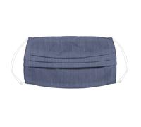 Mund- und Nasenmaske aus Stoff waschbar blau Gesichtsmaske Mundbedeckung