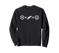 Mundharmonika Music Makes Happy Blues Harp Player Fan Lover Sweatshirt