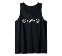 Mundharmonika Music Makes Happy Blues Harp Player Fan Lover Tank Top