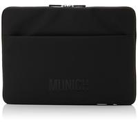 Munich Damen Essence Recycled Fw25 Laptop Cover C/Black Taschen und Rucksäcke, Schwarz