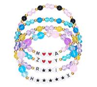 MUNSKT K Pops DemOn Singer Hunters Merch Inspired Armbänder, 3 Stück Korea Pop Girl Armbänder Merch Set, Stackable Stretch Armbänder Beaded Armband Jewelry Accessories Geschenke für Fans