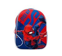 MUNTRADE Kinder-Rucksack 3D Spider-Man mit Reißverschluss