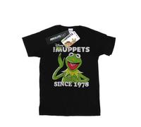 Muppets Herren Kermit Since 1978 T-Shirt XX-Large Schwarz