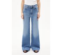 MURLIAA HIGH WAIST WIDE JEANS | recyceltem Baumwoll-Mix - blau (29-32)