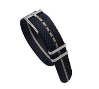 MURVE 20 mm 22 mm Premium Grade NATO Zulu Uhrenarmband Nylon Ersatz Uhrenarmband Für Tudor Verstellbares Armband Dornschließe, 20 mm, Achat