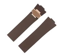 MURVE Uhrenarmband Armband Silikon Uhrenarmband Für Ulysse-Nardin Marine Wasserdicht Gummi Uhrenarmband Sport 25 * 12mm Mann Uhren Sport, 25*12mm, Achat