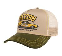 Stetson Trucker-Cap Muscle Car Heritage Herren Beige/Grün One Size
