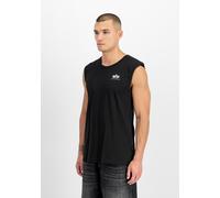 Muscleshirt ALPHA INDUSTRIES "Backprint Tank", Herren, Gr. XXL, schwarz, Obermaterial: 100% Baumwolle, Shirts (71651336-XXL) schwarz
