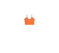 Alpha Industries Damen Top Basic Crop-Top SL atomic red M