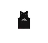 Muscleshirt ALPHA INDUSTRIES "Basic Tank BL BB", Herren, Gr. 3XL, schwarz, Obermaterial: 100% Baumwolle, Shirts (67010509-XXXL) schwarz