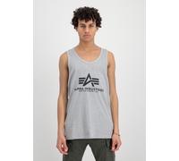 Muscleshirt ALPHA INDUSTRIES "Basic Tank BL BB", Herren, Gr. M, grau (grau heather), Obermaterial: 100% Baumwolle, Shirts (63370259-M) grau heather
