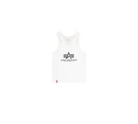 Alpha Industries Herren Basic BB Tank Top T-Shirt, White, M