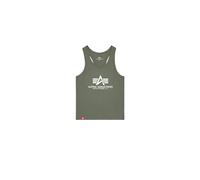 Muscleshirt ALPHA INDUSTRIES "Basic Tank BL BB", Herren, Gr. XXL, grün (schwarz olive), Obermaterial: 100% Baumwolle, Shirts (87097667-XXL) schwarz olive