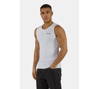 Muscleshirt PEGADOR "Logo Rib Undershirt", Herren, Gr. XXL, weiß, Single Jersey, Obermaterial: 95% Baumwolle, 5% Elasthan, unifarben, regular fit normal, Rundhals, Shirts, Baumwollmischung, regular fi