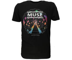 Muse Resistance Moon T-Shirt - Offizielles Merchandise M Schwarz