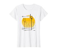 Muse Symmetry Dot T-Shirt, Damen, Weiß, XL