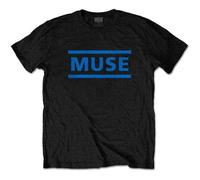 Muse Concepts T-Shirt Muse Dunkelblau Band-Logo Offiziell Herren