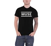 Muse Concepts T-Shirt – offizielles Band-Logo – Herren Schwarz M