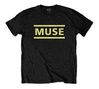 Muse Concepts T-Shirt Nue - Offizielles Band-Logo Gelb/Schwarz Herren XL