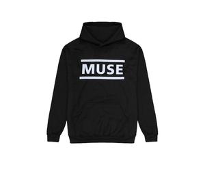 Muse - White Logo - Hoodie - Schwarz - XXL - 80% Baumwolle, 20% Polyester Schwarz XXL