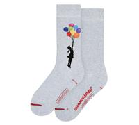 MuseARTa Unisex Socken Banksy Graffiti - Girl Floating Away 40|41|42|43|44|45|46 1 Stk.