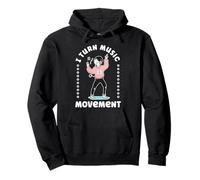 Music Into Movement Tanzlehrer Choreograf Retro-Tänzerin Pullover Hoodie