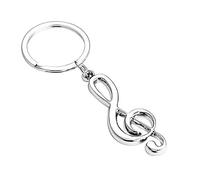 Musik Note Anhänger Schlüsselanhänger Violinschlüssel Metall Schlüsselanhänger Violine Gitarre Schlüsselanhänger Geschenk Nettes Design