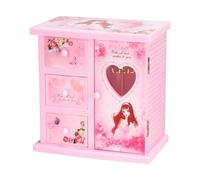 Musik-Schmuckkästchen - Ballerina-Musikaufbewahrung, drehender Schmuck-Organizer für Mädchen | Charmantes Schmuckkästchen zur Schmuckaufbewahrung, Spieluhr, Ballerina, Präsentation, Organisation, Gesc