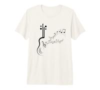 Musiknoten Musik Musiker Notenschlüssel Noten Premium T-Shirt