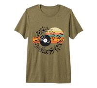 Musiknoten Musik Musiker Notenschlüssel Noten Premium T-Shirt