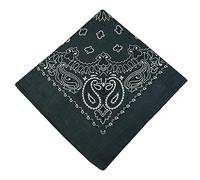 musimon Bandana Halstuch Schal Biker Nickituch 100% Baumwolle extra weich (Anthrazit)