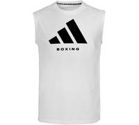 Muskelshirt ADIDAS PERFORMANCE "Community Tank Top Boxing" Gr. M, weiß, Shirts, Herren, M, Obermaterial: 100% Baumwolle (48490105-M) weiß