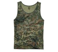 Muskelshirt BRANDIT "Brandit Herren Tank Top", Herren, Gr. 5XL, flecktarn, 100% Baumwolle, unifarben, normal, Rundhals, Shirts (68532646-5XL) flecktarn