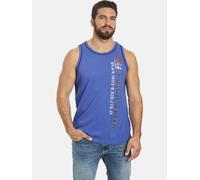 Muskelshirt JAN VANDERSTORM "Doppelpack Tanktop TIDEMAN", Herren, Gr. 3XL, weiß (wollweiß blau), Obermaterial: 100% Baumwolle CO., Tops (27753907-XXXL) wollweiß blau