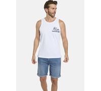 Jan Vanderstorm Herren Tanktop Felton |Muskelshirt |Rundhals |Aufdruck | Reine Baumwolle | große Größen L-7XL weiß, 5XL (XXXXXL) - 72/74