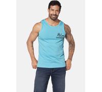 Jan Vanderstorm Comfort Fit Tank Top türkis, Bedruckt