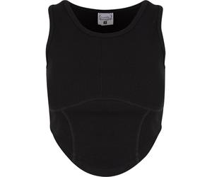 Muskelshirt KARL KANI "Karl Kani Damen KW241-001-1 Karl Kani OG Corset Rib Top", Damen, Gr. S, schwarz, 95% Baumwolle, 5% Elasthan, slim fit, Rundhals, Shirts Muskelshirt (87589707-S)