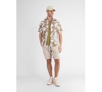 Muskelshirt LERROS "LERROS Bequemes Tanktop mit Brusttasche", Herren, Gr. S, beige (desert sand), 100% Baumwolle, Rundhals, Shirts Muskelshirt (57323521-S)
