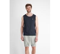 Muskelshirt LERROS "LERROS Sommerliches Tanktop für Herren", Herren, Gr. XXL, blau (classic navy), 100% Baumwolle, Rundhals, Shirts (78523334-XXL) classic navy