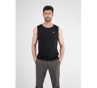 Muskelshirt LERROS "LERROS Sommerliches Tanktop für Herren", Herren, Gr. XXL, schwarz, 100% Baumwolle, Rundhals, Shirts (32750506-XXL) schwarz